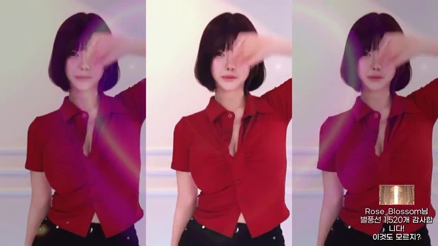 섹시한 여비서 컨셉 BJ 인지연 리액션