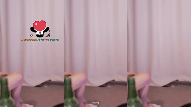 뽀얀속살 유디 술 한잔 하고 야무진 리액션