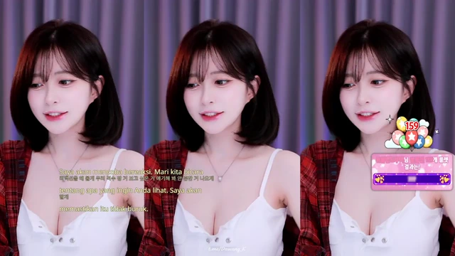 아프리카BJ 김빵귤 적당한 볼륨감 뽐내며 리액션컷