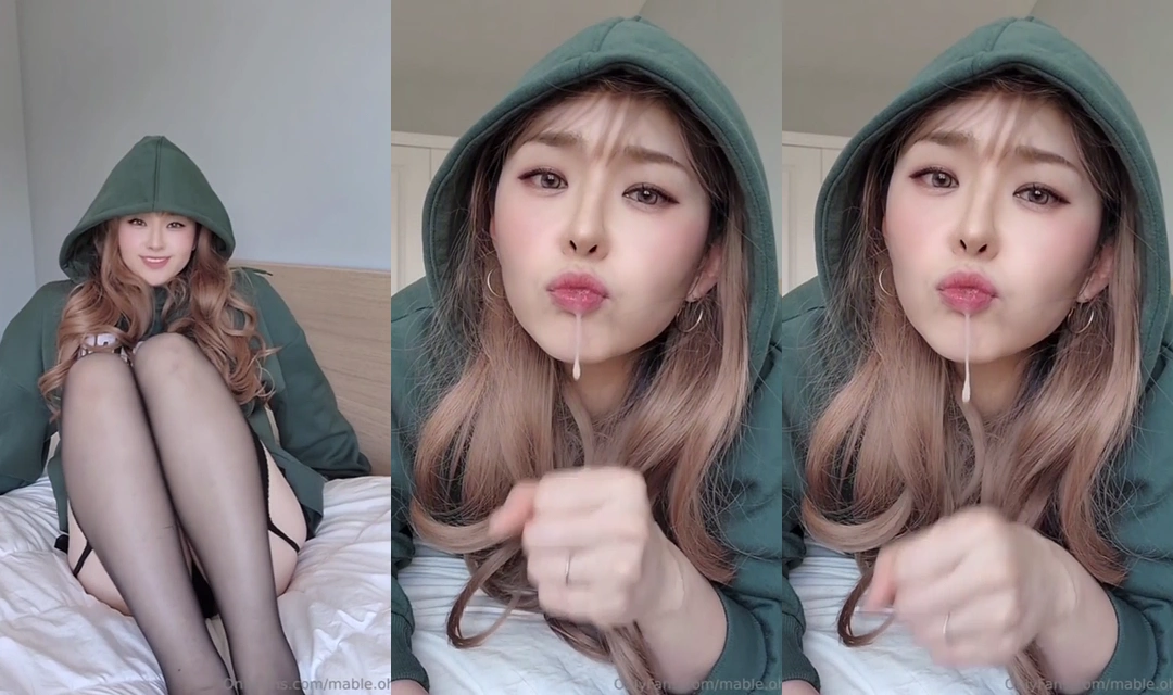 메이플오 누나의 펠라치오 플러팅