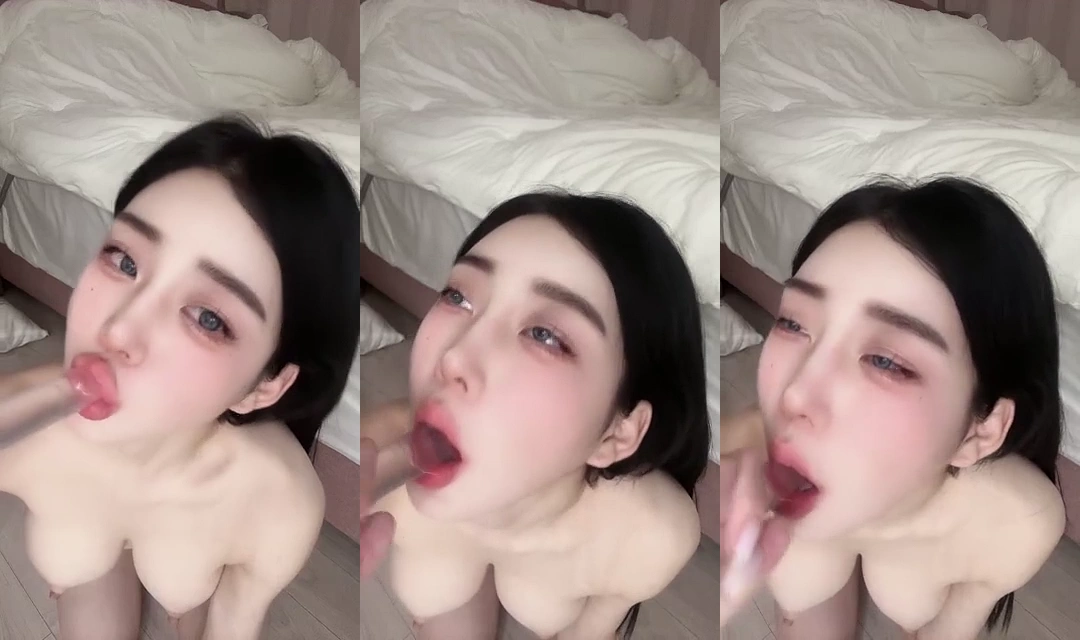 다벗은 묘정 딜도 펠라치오 체험
