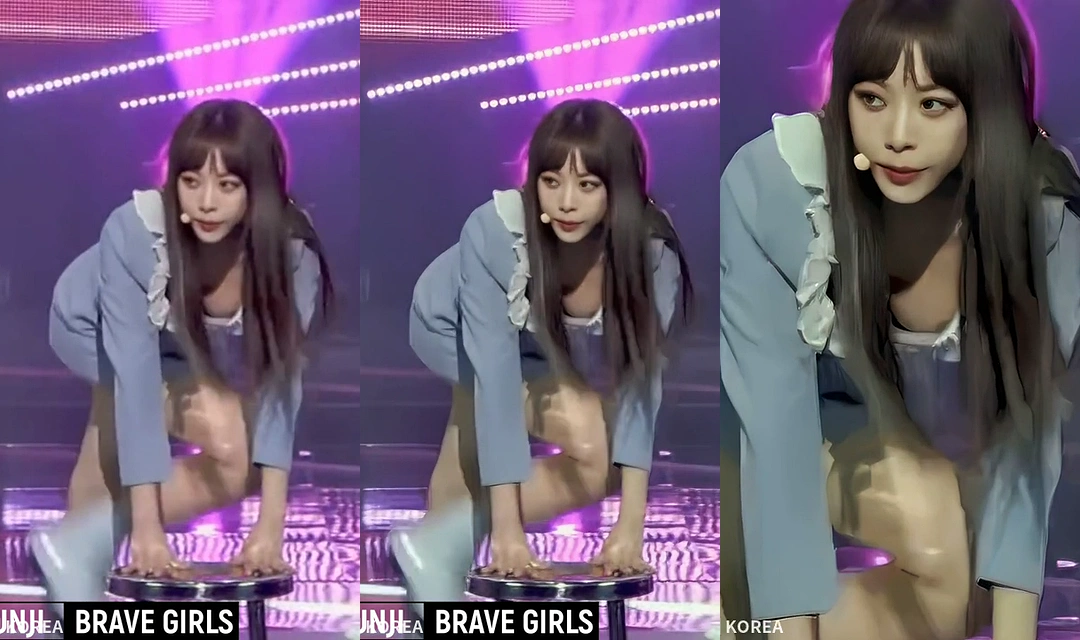 브레이브걸스 왕눈좌 은지 꼭노