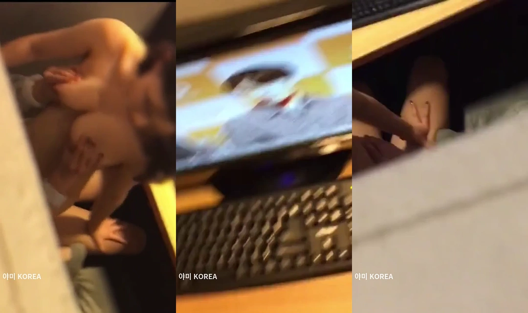 룸카페에서 친구가 찍어준