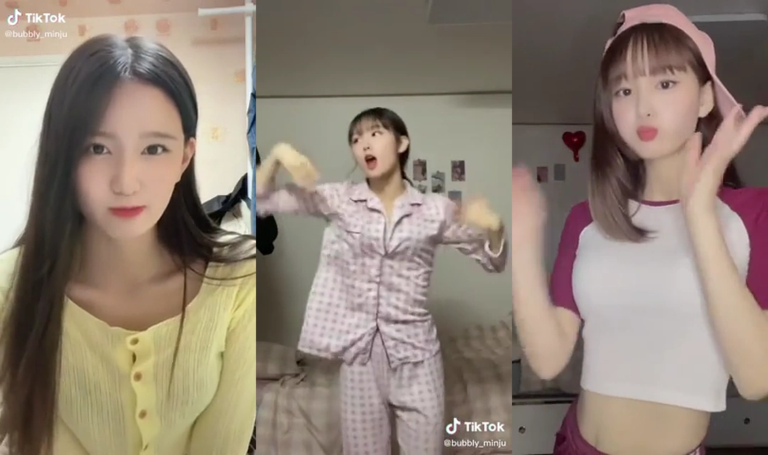 스무살 36만 틱톡커 민주꿍 사까시+틱톡영상 모음집
