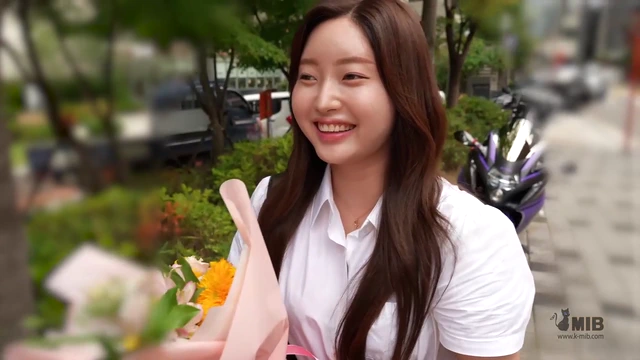 미소가 해맑은 여친상 26살 달콤 인터뷰 후 섹스 DK-101
