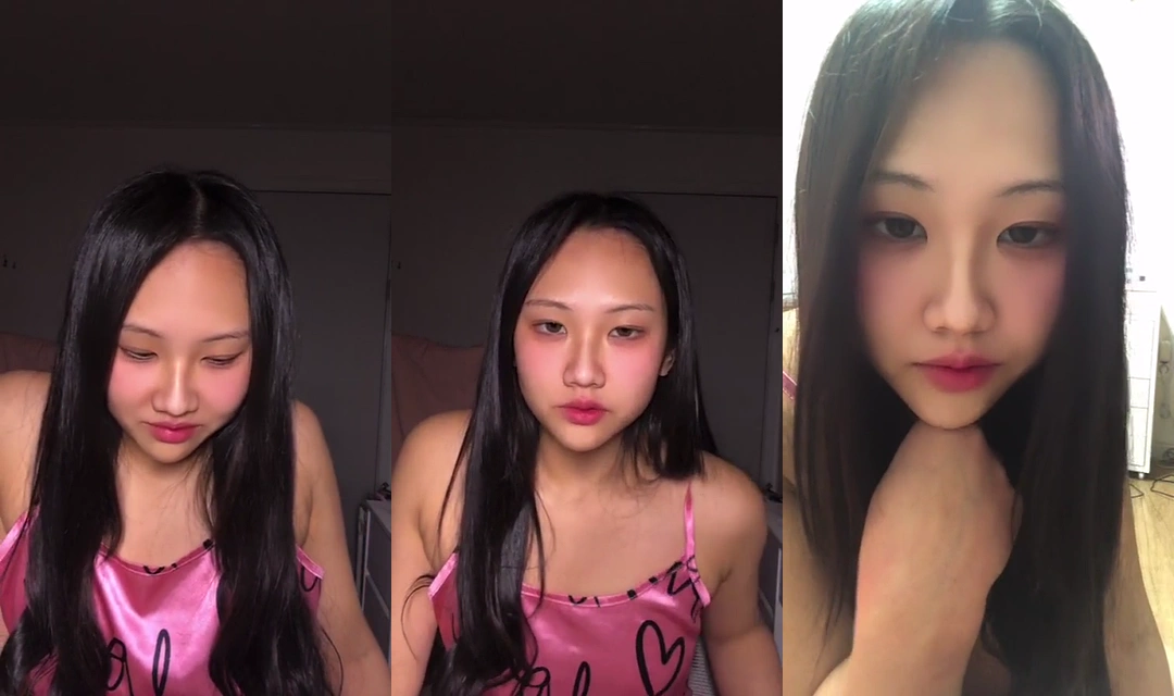 라방중 후원금 받고 부끄러움을 벗고 자위하는 라방녀