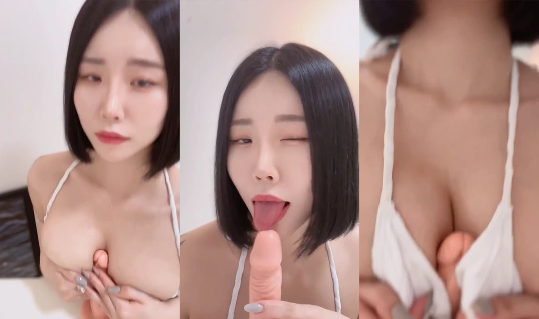 치명적 단발섹시 꿀슴녀의 파이즈리 필살기