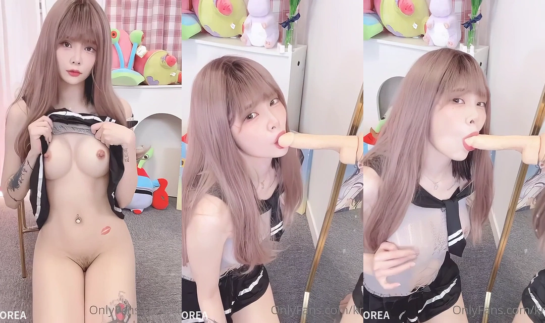 딜도 먹방 온팬 영상 시원한 밑구멍 오픈