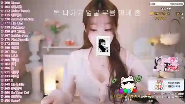 아프리카 Bj서하빈 브라비치는 크롭티에 궁디 개탱탱한 핫팬츠 입은날 리액션컷