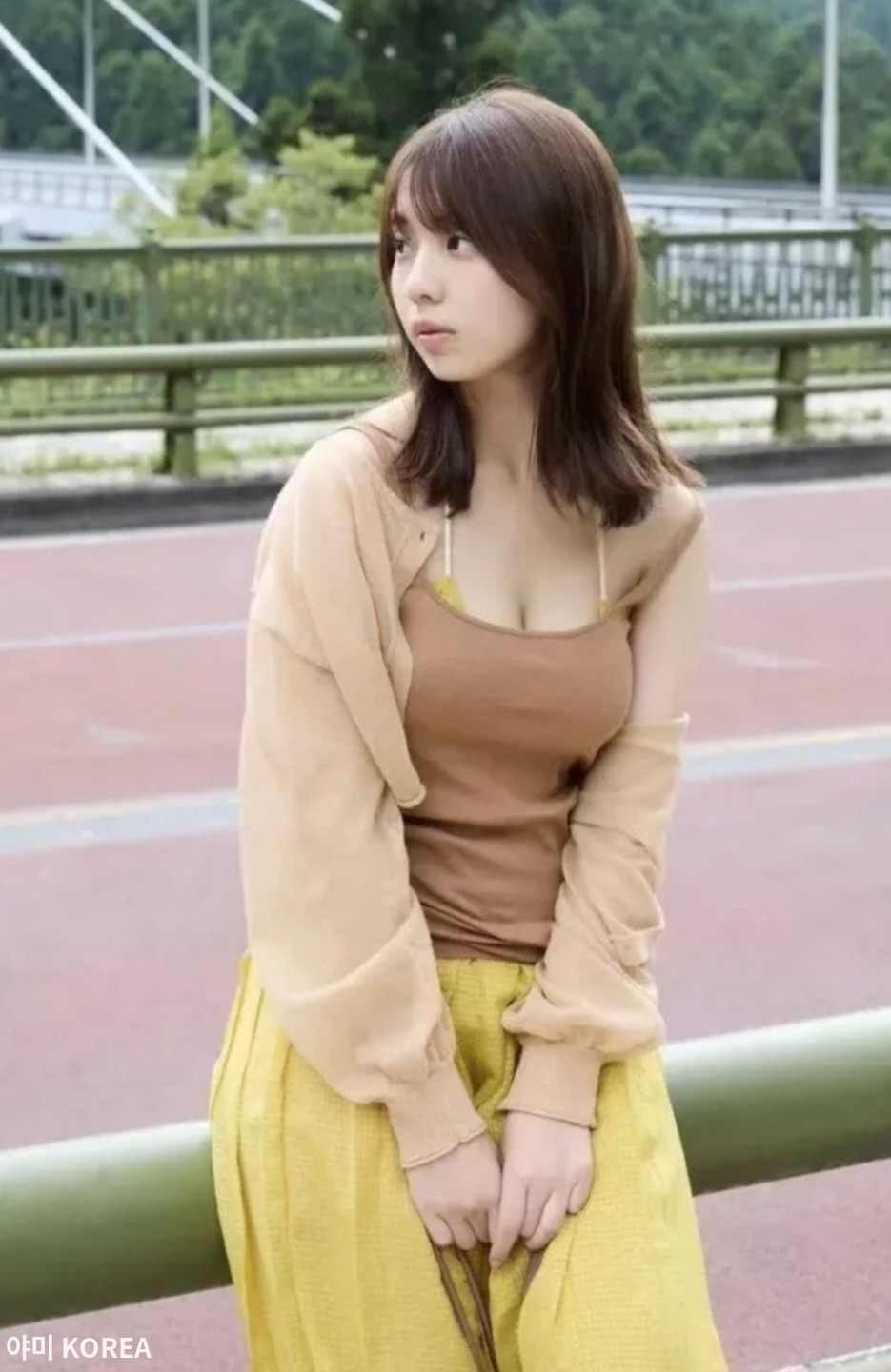 열도 누나의 가슴 크기