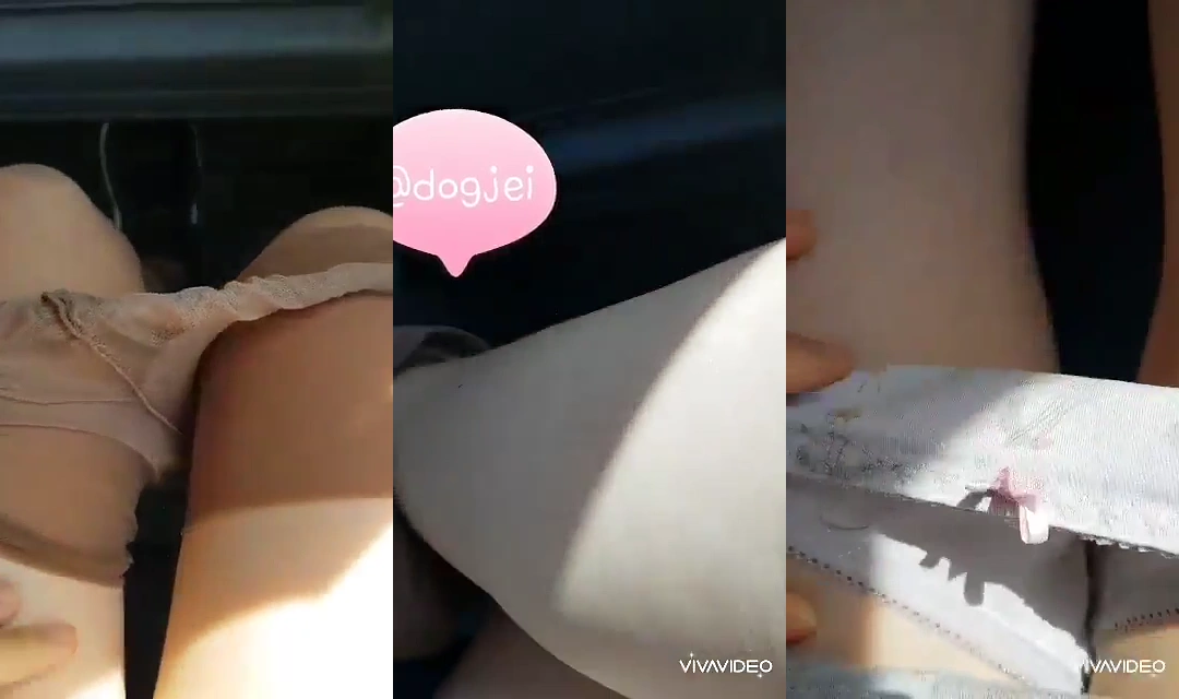 달리는 버스에서 딜도로 자위하는 년