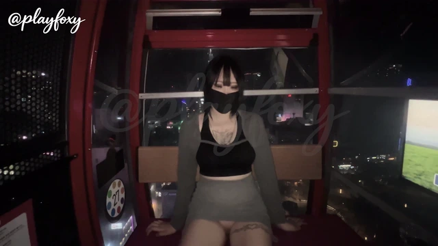 케이블카안에서 재밌는거하자는년