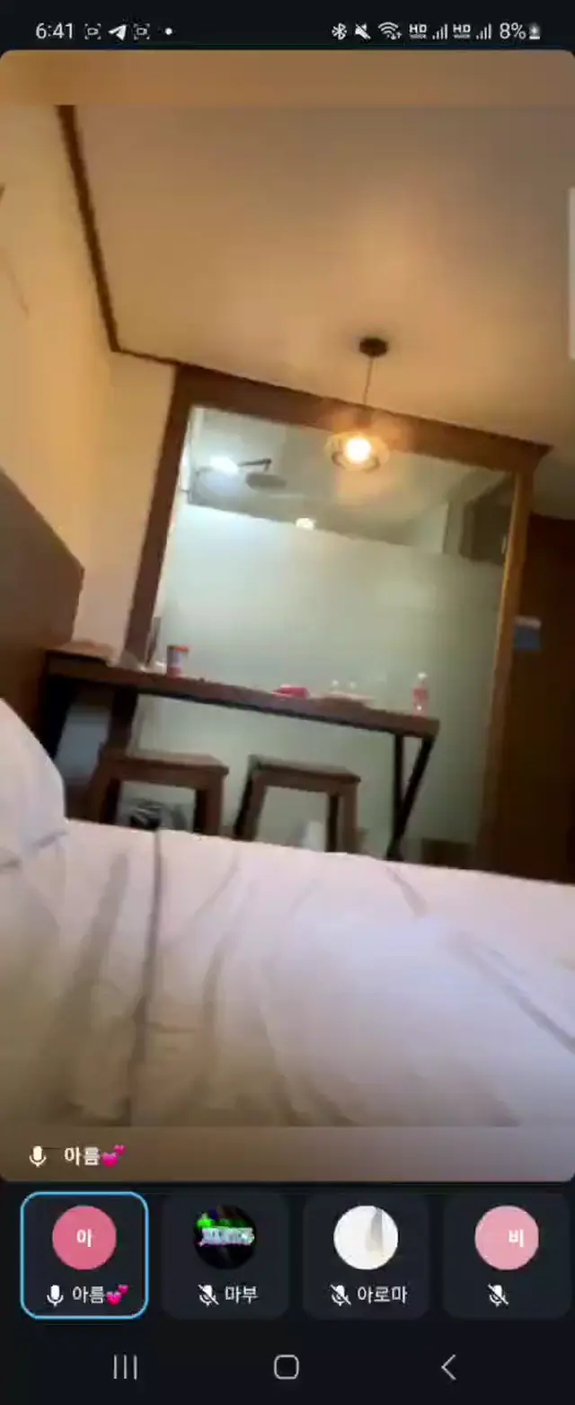 텔레 아름이 라방 일부