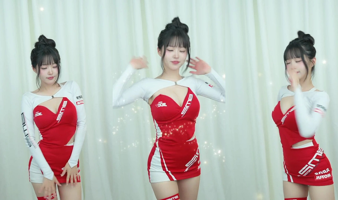 본업이 레이싱 모델이라는 레이싱걸 리액션